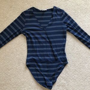 Striped Bodysuit